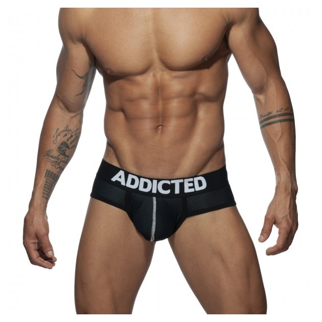 AD805 PUSH UP MESH BRIEF