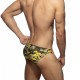 BRIGHT CAMO SWIM BRIEF ADS371