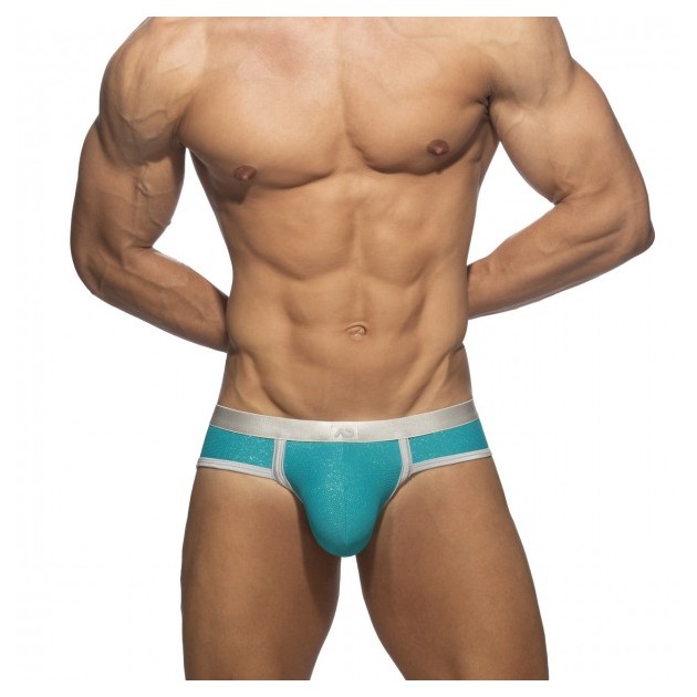 AD1376 SHINY PIQUE SWIMDERWEAR BRIEF