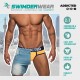AD1376 SHINY PIQUE SWIMDERWEAR BRIEF